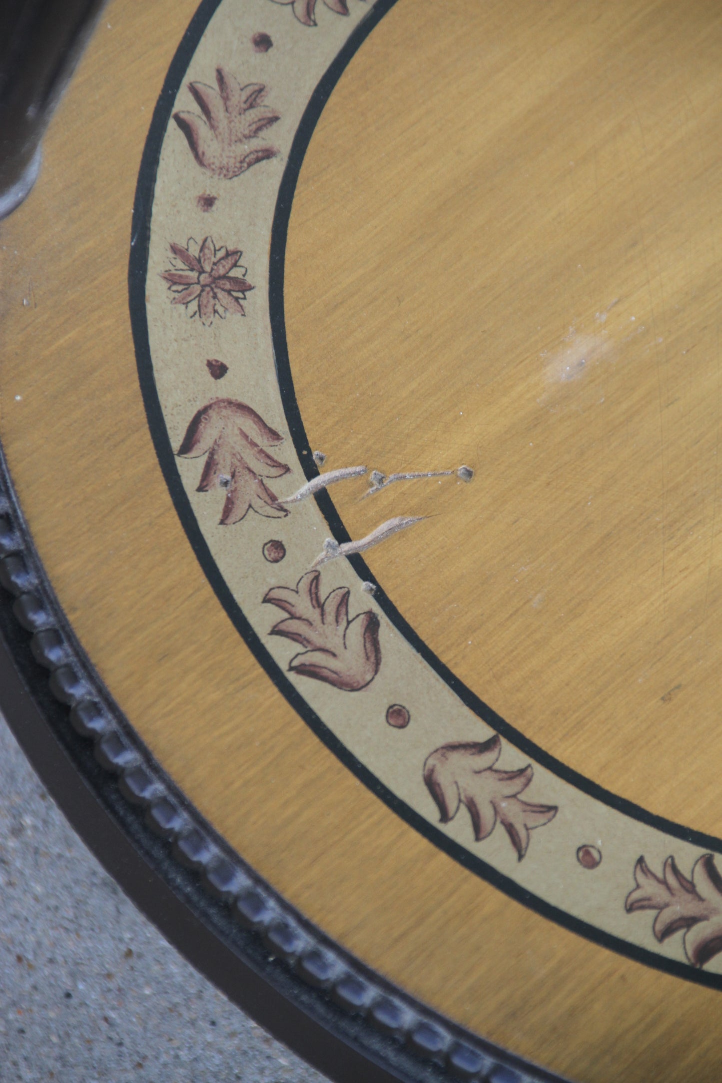 19thc Ebony Table