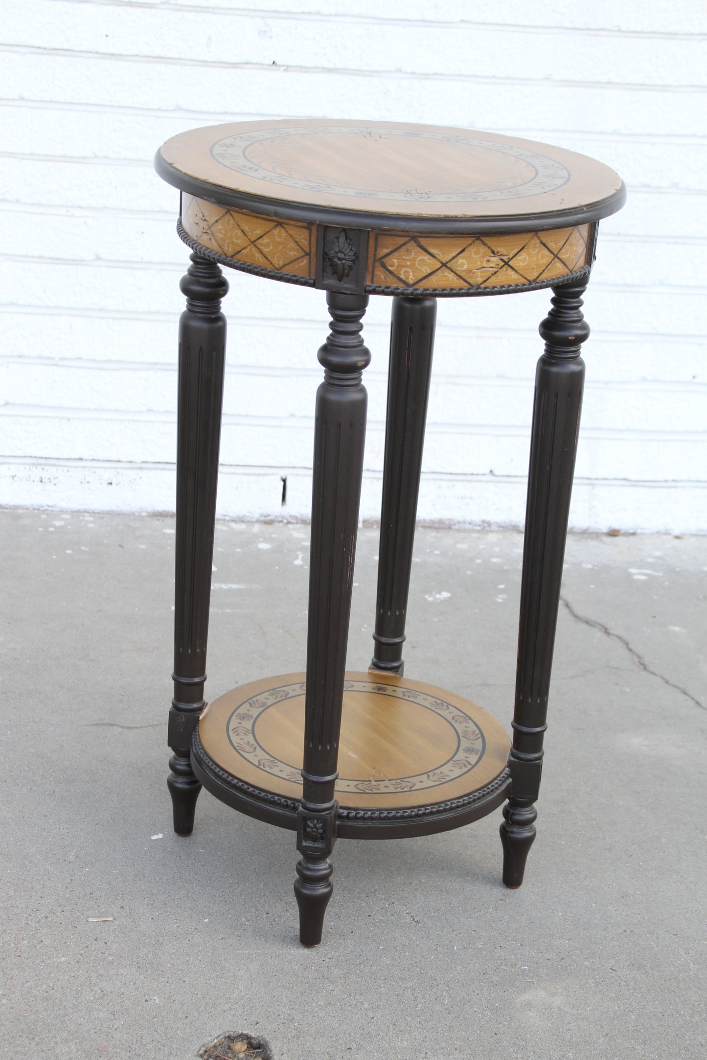 19thc Ebony Table