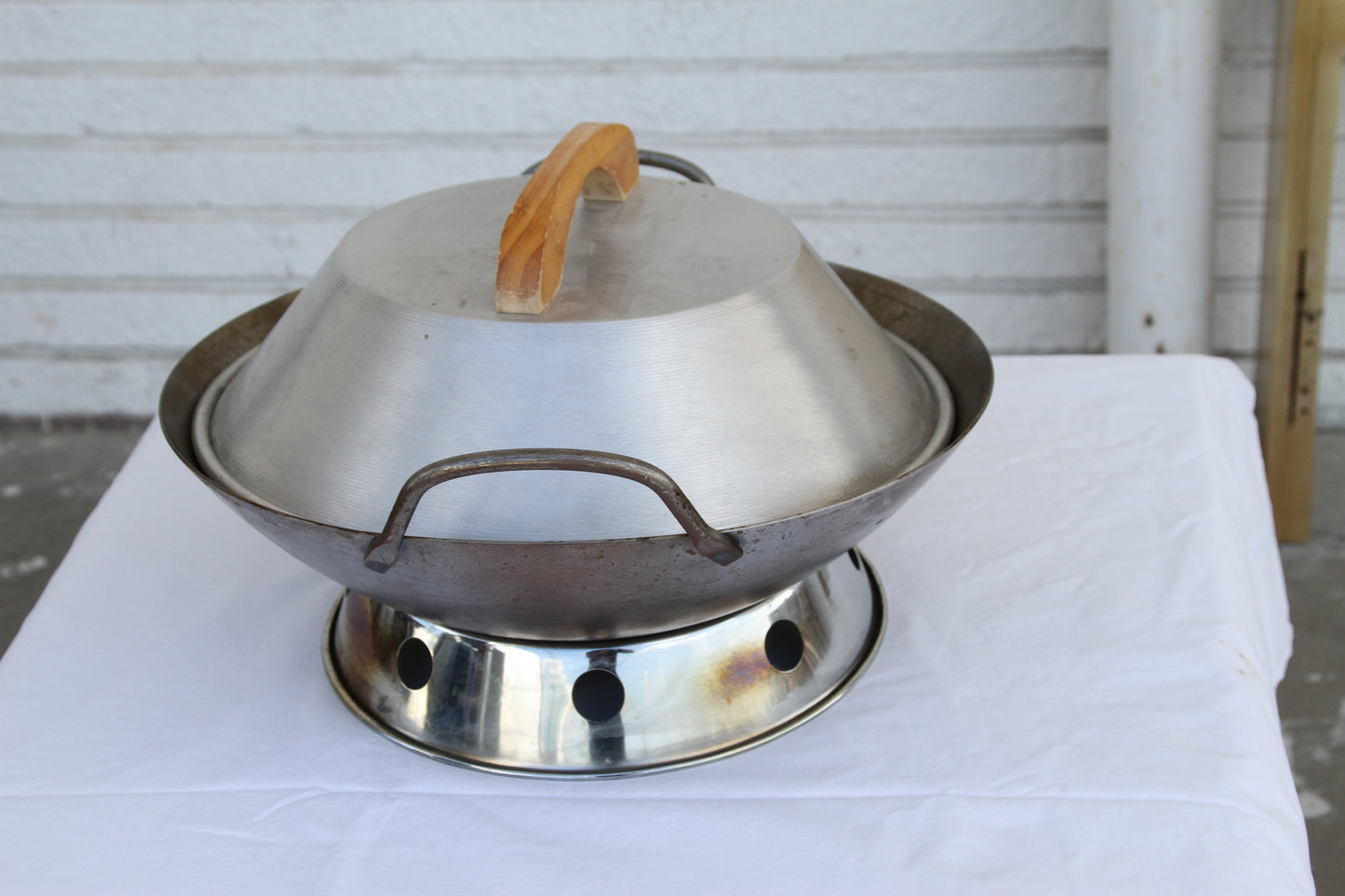 Wok Copper Bottom Stainless Steel