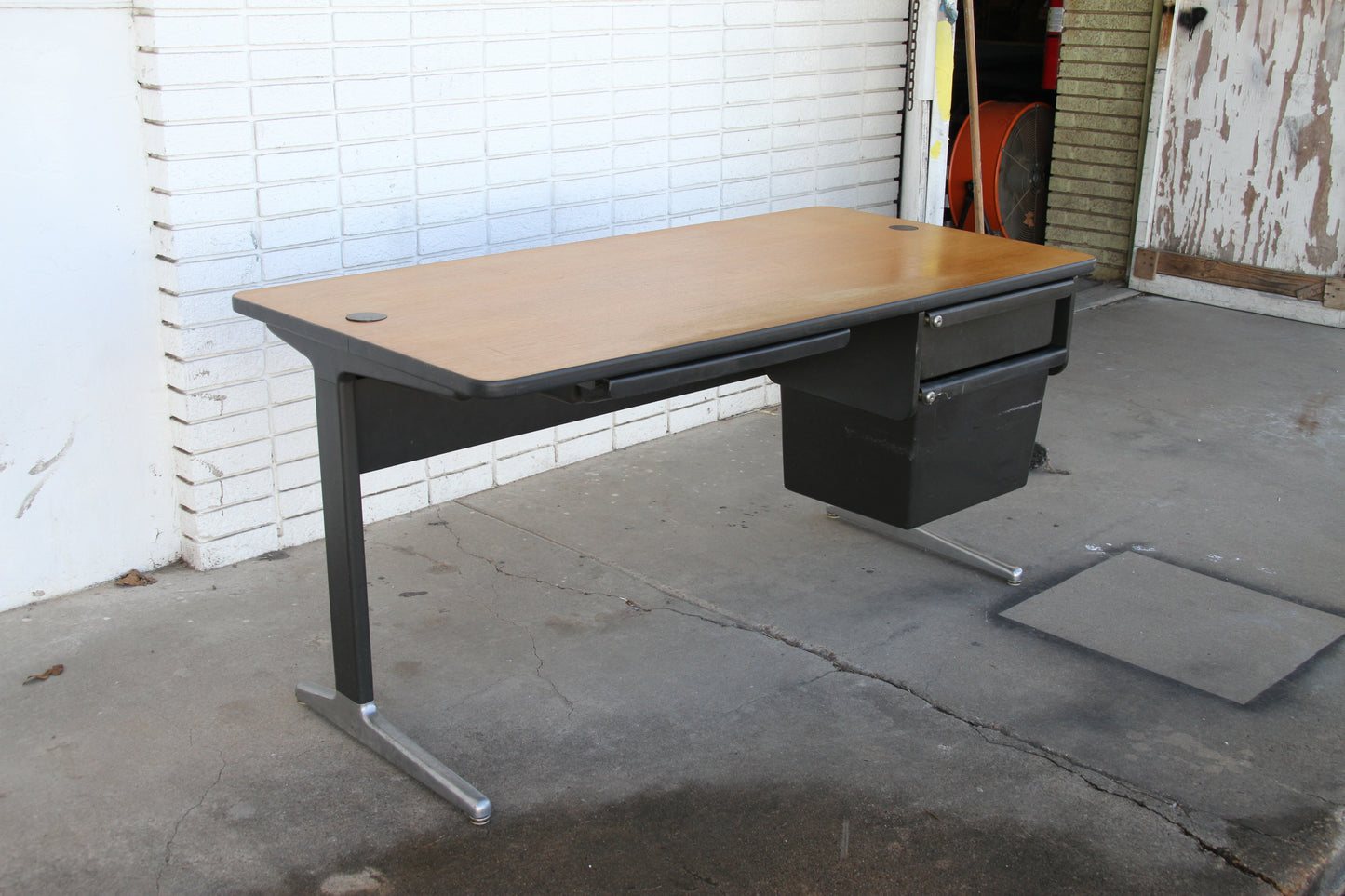 Mid Century Modern Herman Miller Office desk by George Nelson