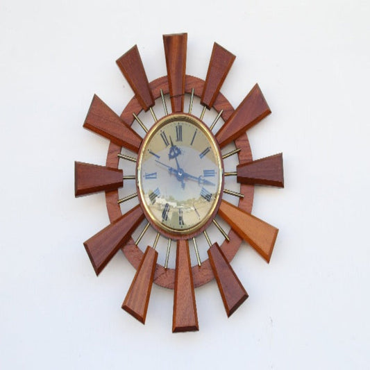 Wood clock