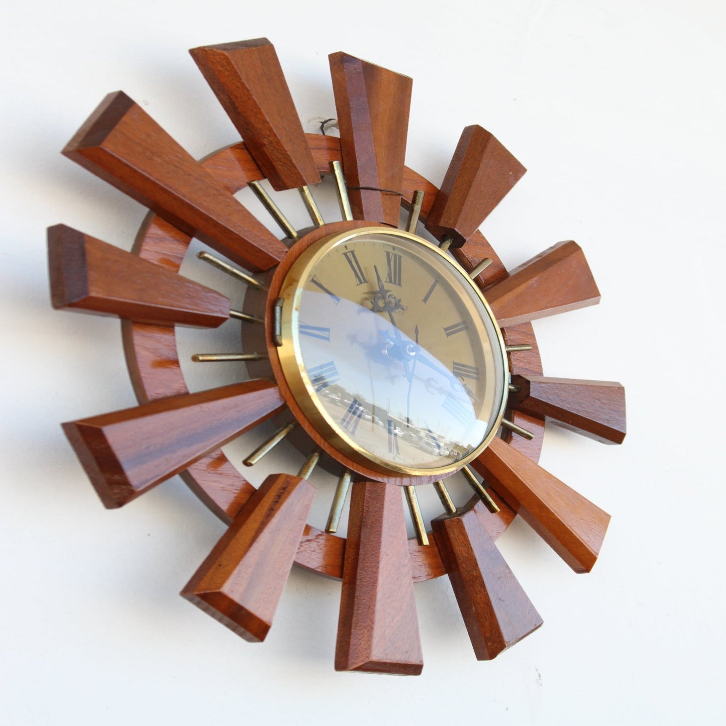 Wood clock