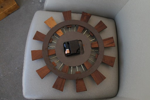 Wood clock