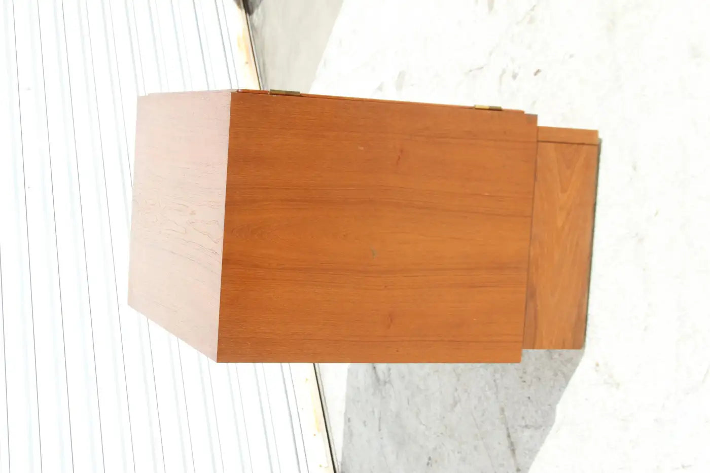 Poul Hundevard style Teak Cabinet with File Drawer