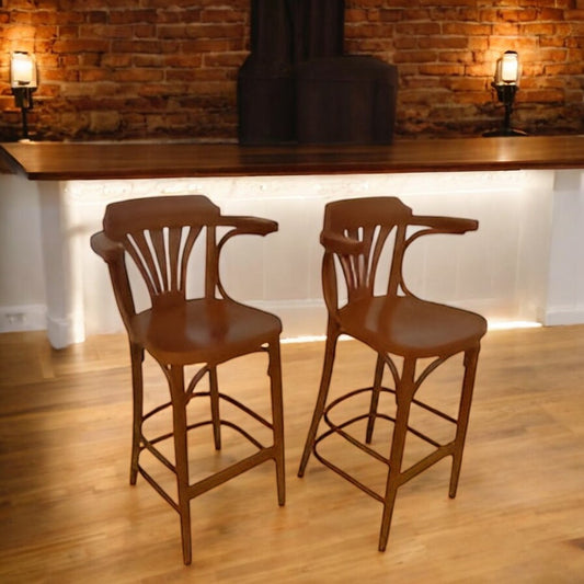 Thonet Style Czech Bar Stools