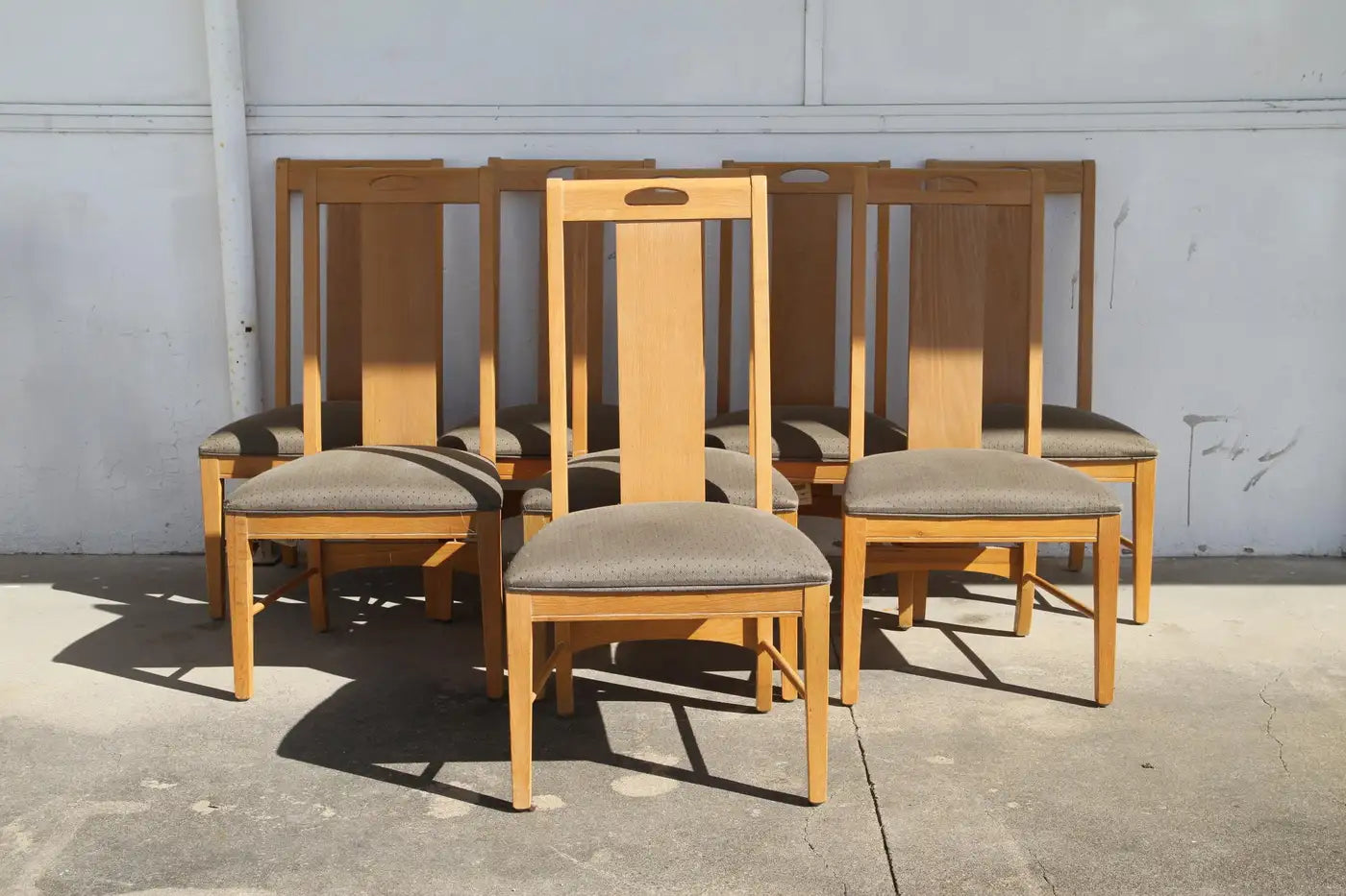 Thomasville Furniture Oak Dining Chairs