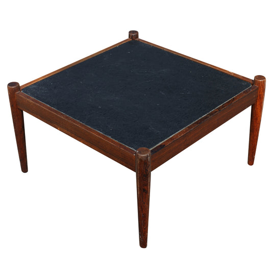 24″ Borge Mogensen Danish Rosewood Slate Coffee Table