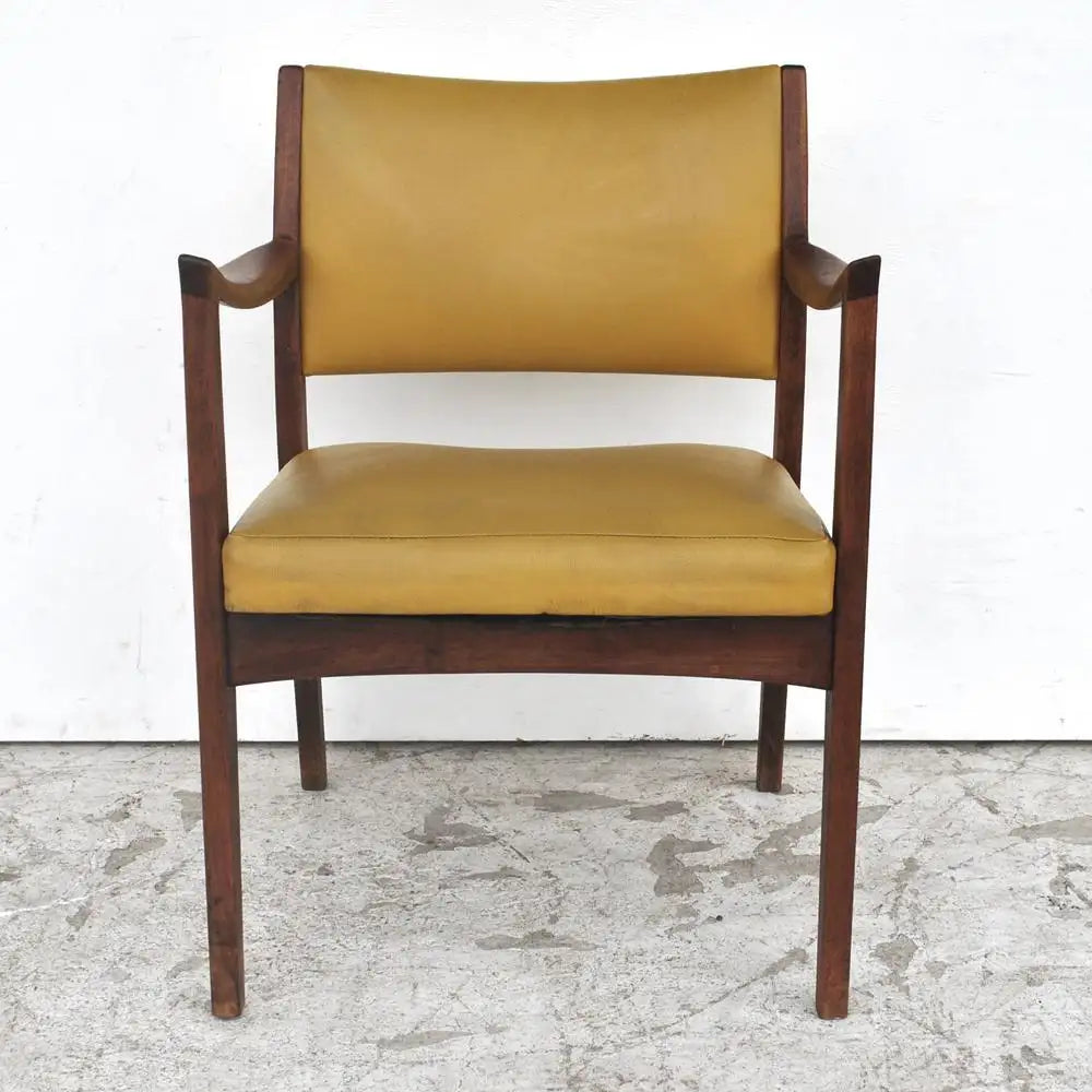 Vintage Walnut Johnson Furniture Co. Dining Chair