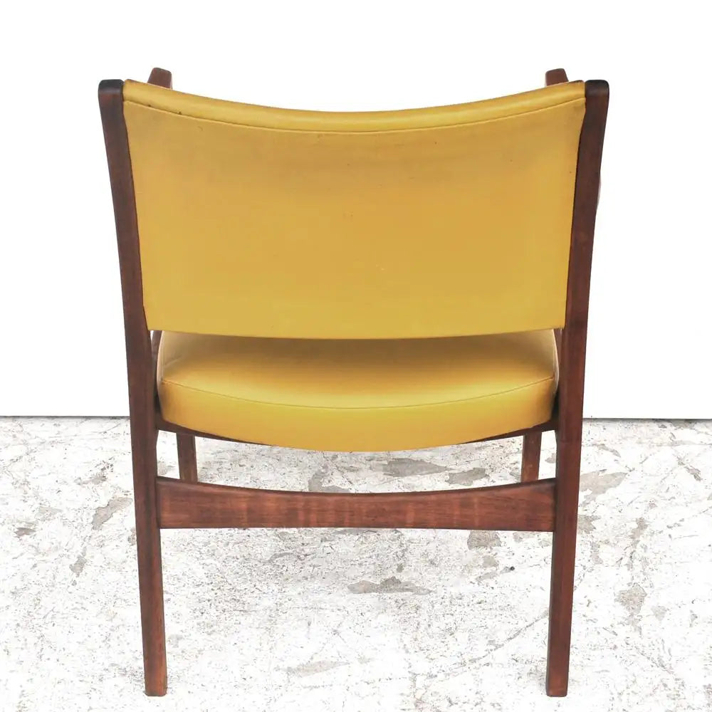 Vintage Walnut Johnson Furniture Co. Dining Chair