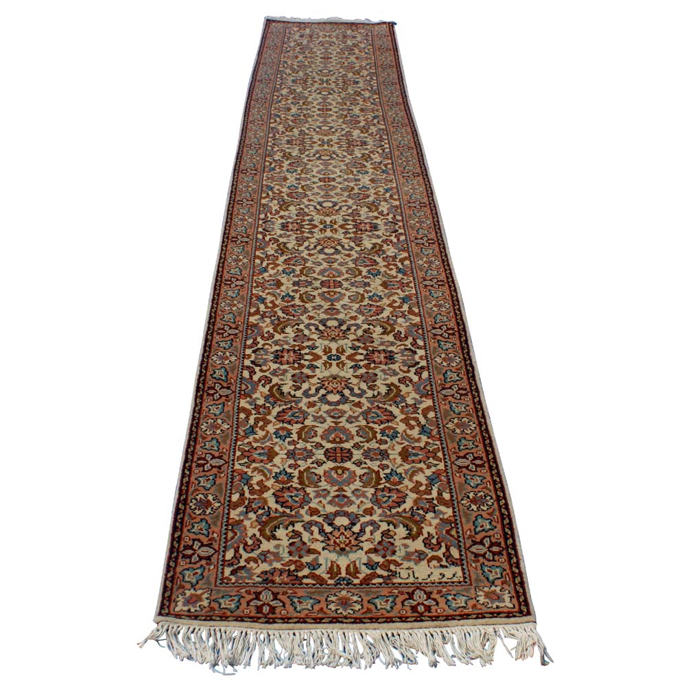 25″ x 137″ Genuine Hand Woven Oriental Rug