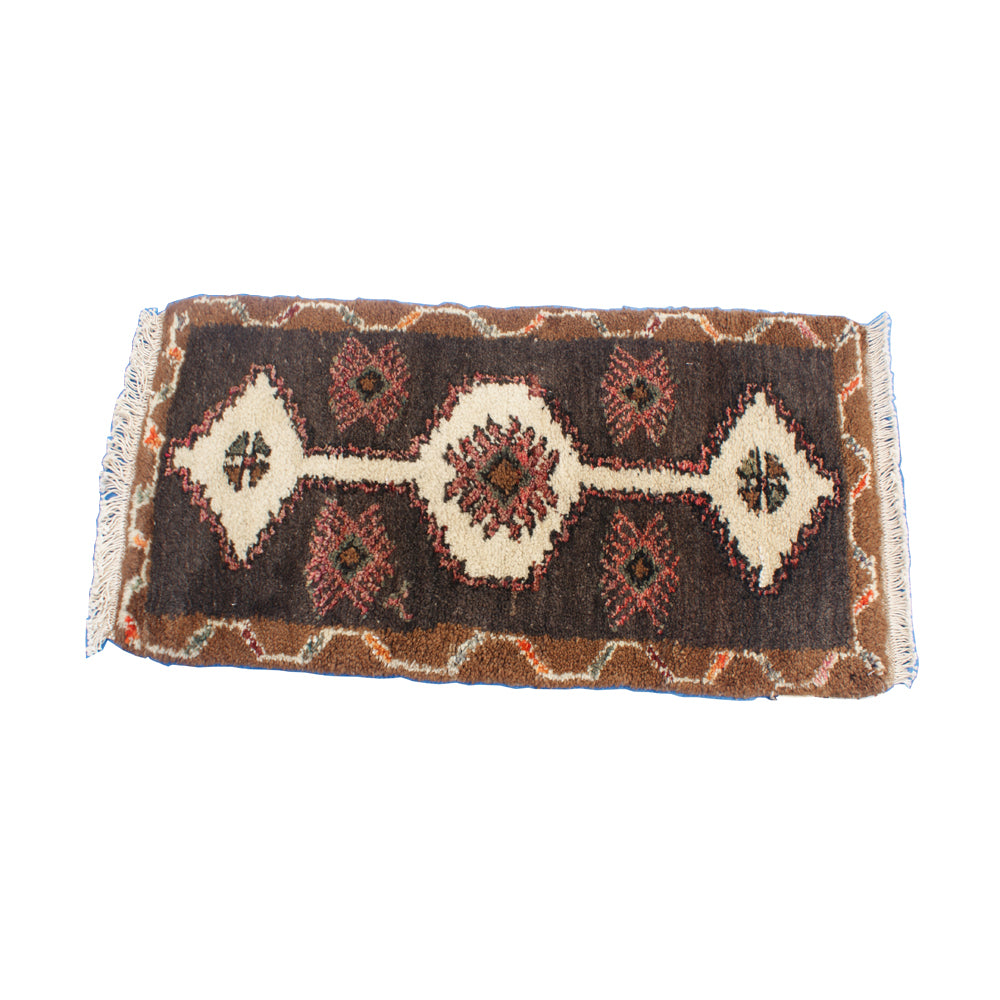 19″ x 36″ Genuine Hand Woven Anatolian Wool Turkey Rug