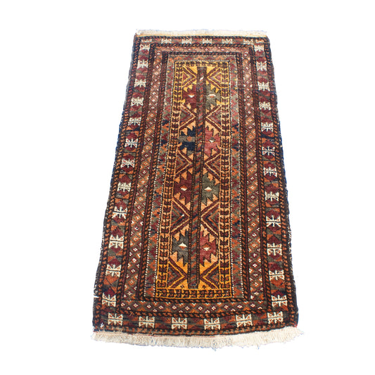 2 ft. x 4 ft. Genuine Hand Woven Anatolian Turkish Rug