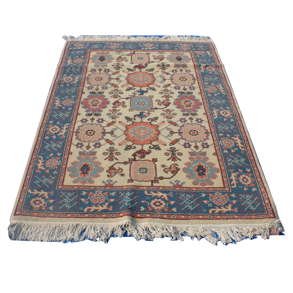 74″x49″ Vintage Genuine Hand Woven Oriental Rug Runner