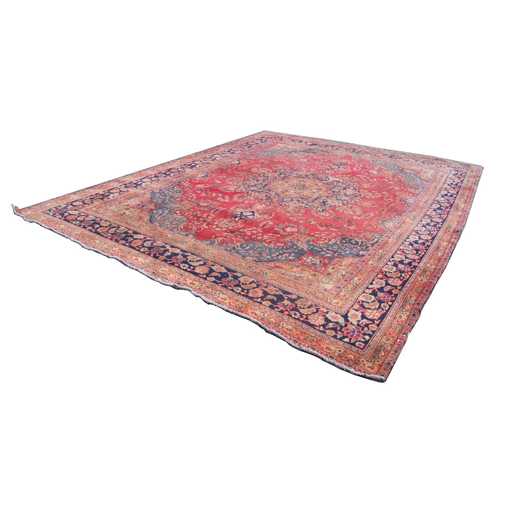 118″ x 153″ Hand Knotted Persian Maraghe Rug 80% off