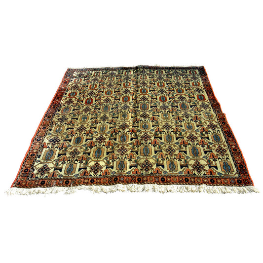 5ft x 7ft Iran Sirjan Handmade Oriental Rug