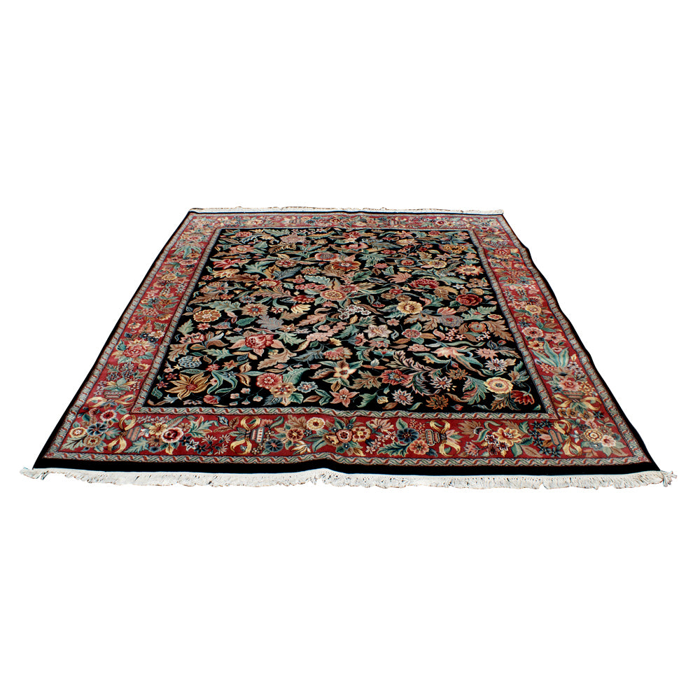 8ft x 10ft Hand Knotted Persian Indian Rug 70% OFF