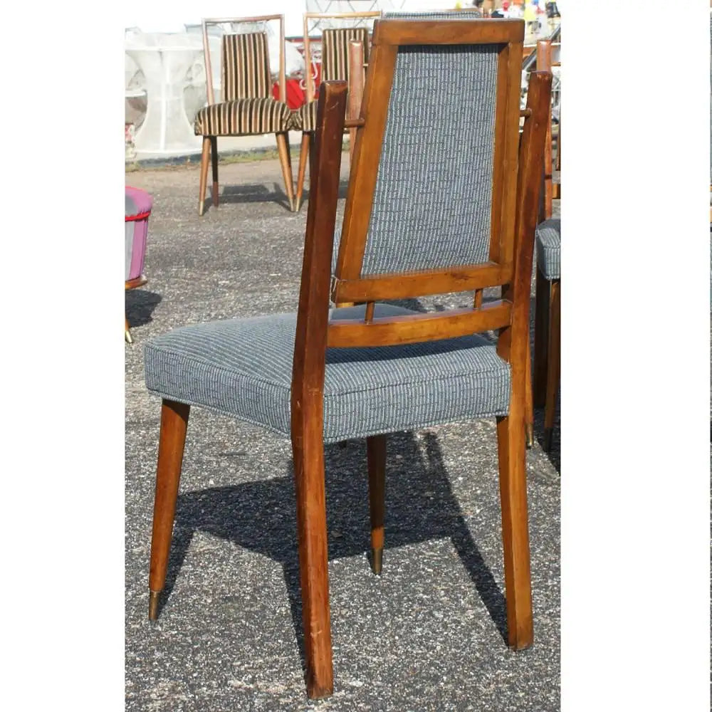 (4) Mid Century Modern Italian Dining Chairs (MR9874)