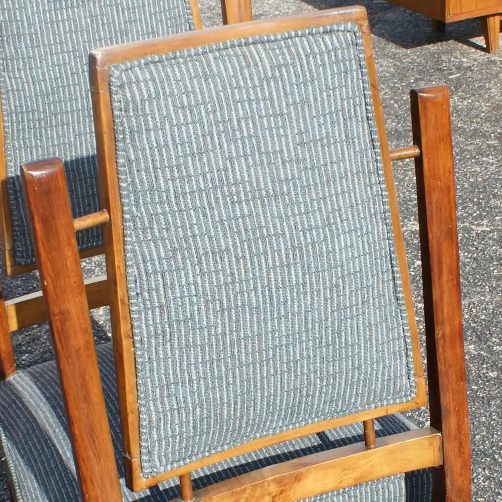 (4) Mid Century Modern Italian Dining Chairs (MR9874)