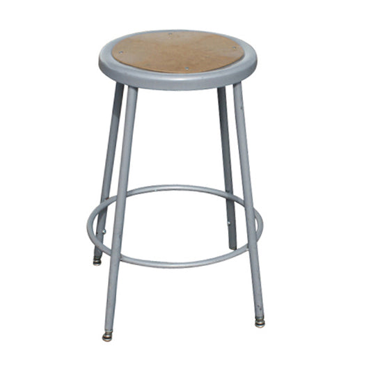 (1) Vintage Industrial Age Metal Bar Stool (MR10228)