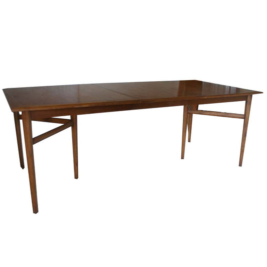 84″ Vintage Heritage Extension Walnut Dining Table