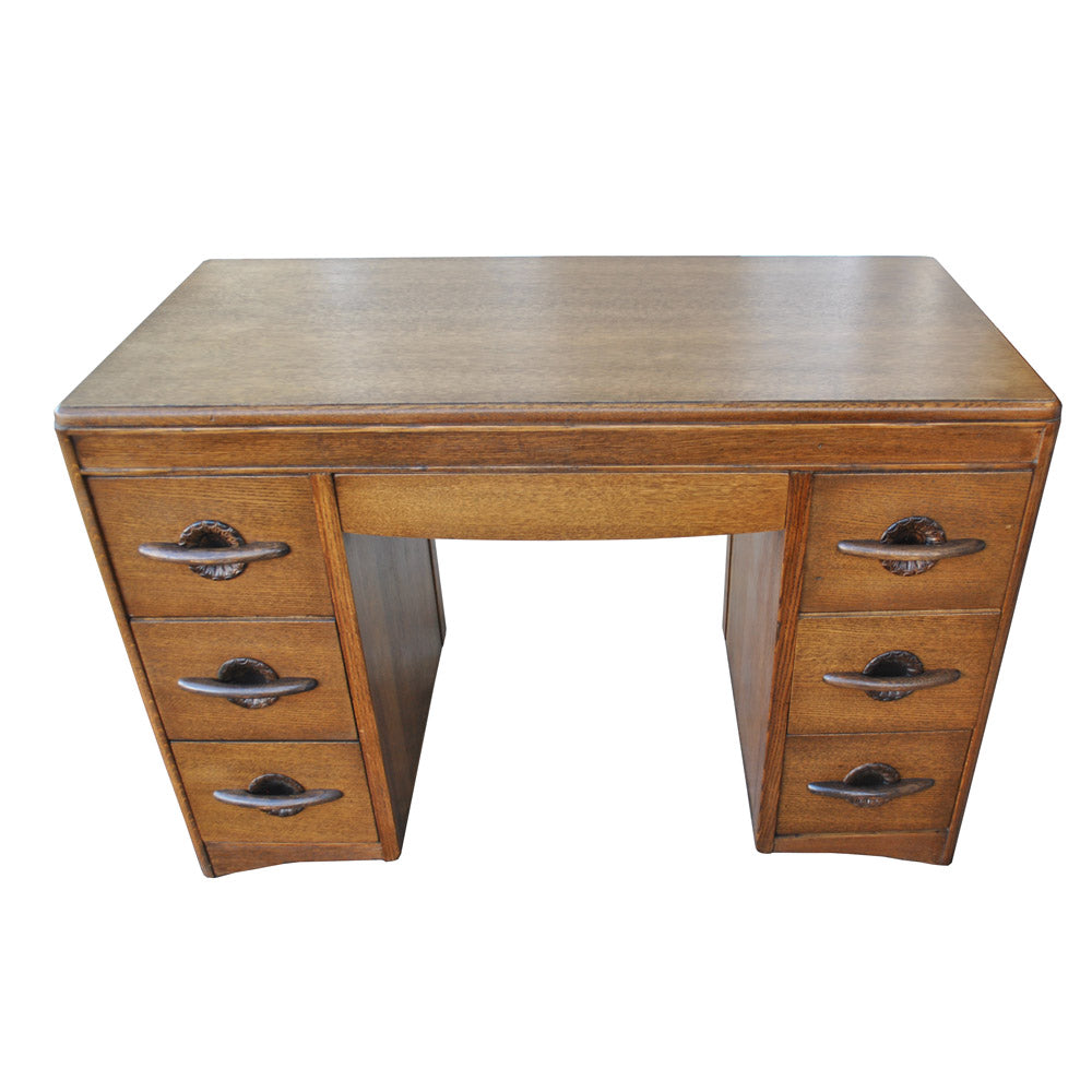 44″ Vintage Oak Desk by Harmony House