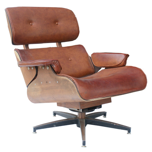 Mid Century Modern Plycraft Lounge Armchair Restored