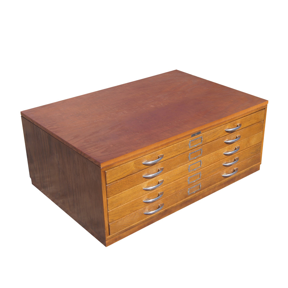 Vintage Lateral 5 Drawer Mayline Flat File (MR12085)