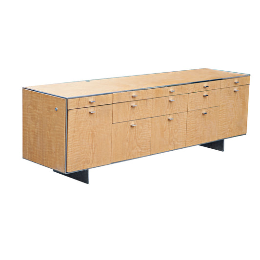 Vintage 80″ Oak GF Davis Allen Credenza (MR12554)