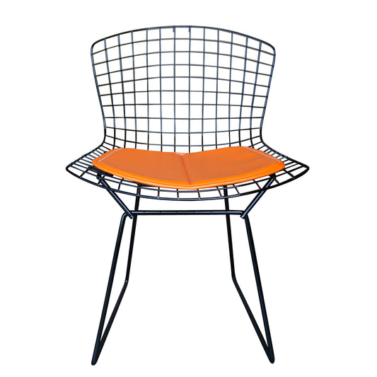 Mid Century Side Chair, a tulip chair designed by Bertoia for Knoll, featuring a sculptural silhouette and premium materials for enduring style and comfort.