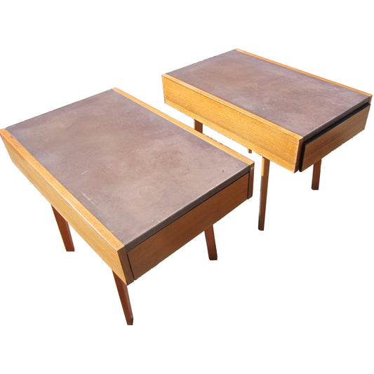 Pair of Vintage George Nelson for Herman Miller Side Tables