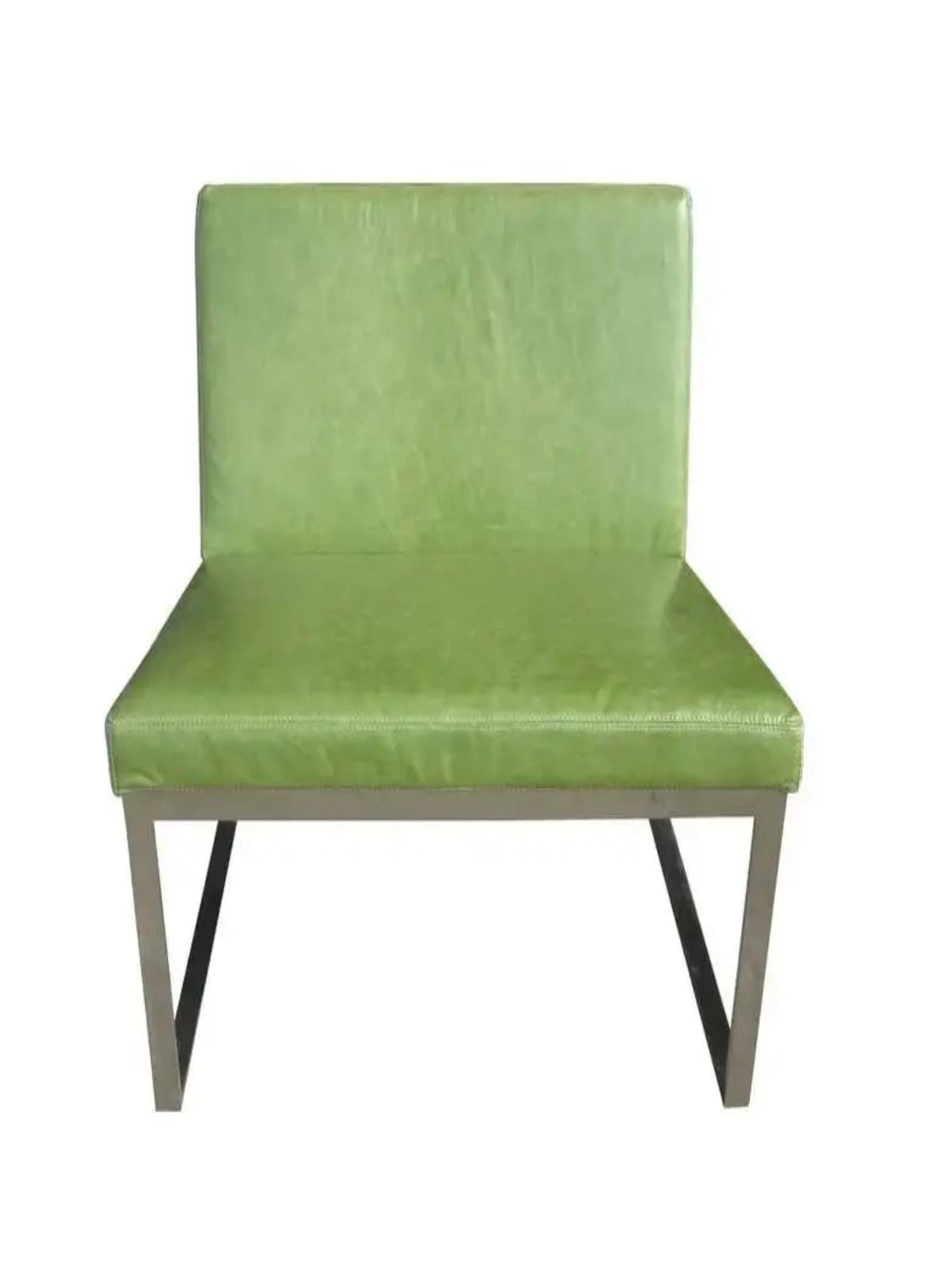 B.2 Lounge Chair Designed by Fabien Baron for Bernhardt in Mint Green Patent Leather