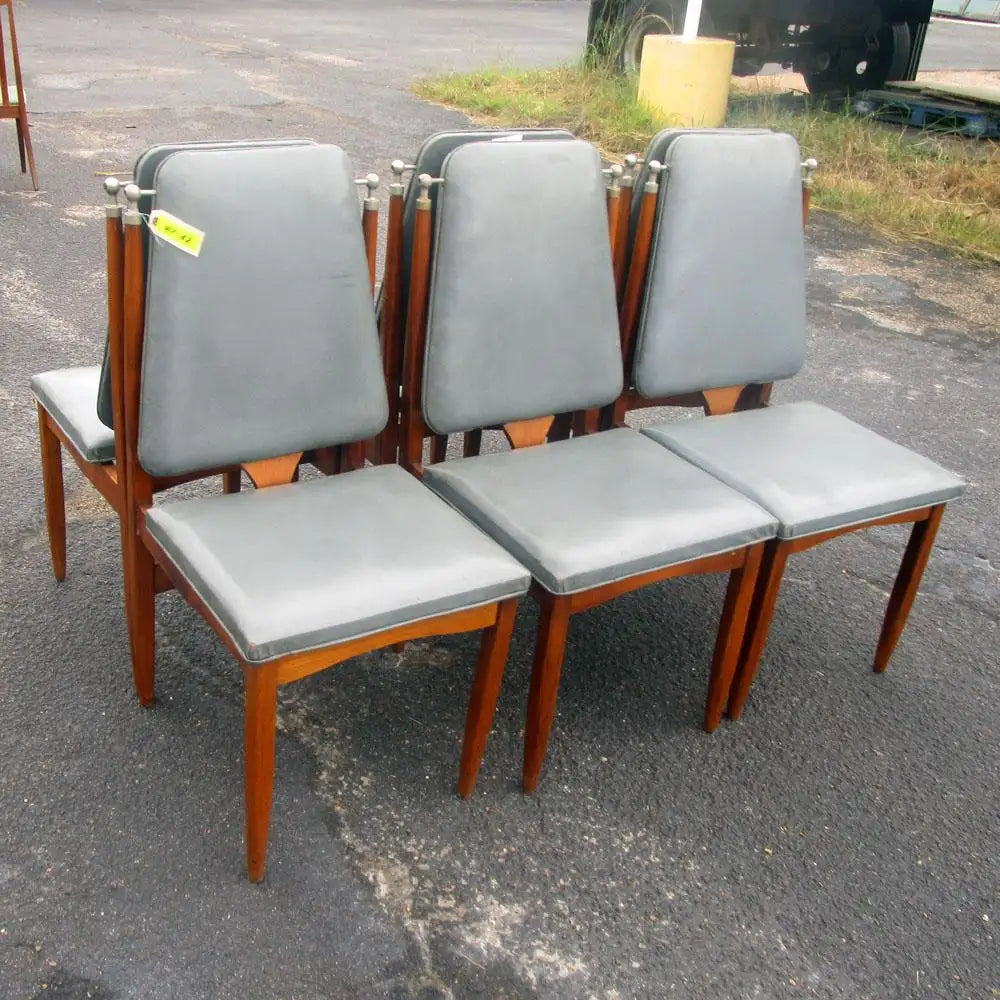 Vintage six ( 6 ) Italian Dining Chairs