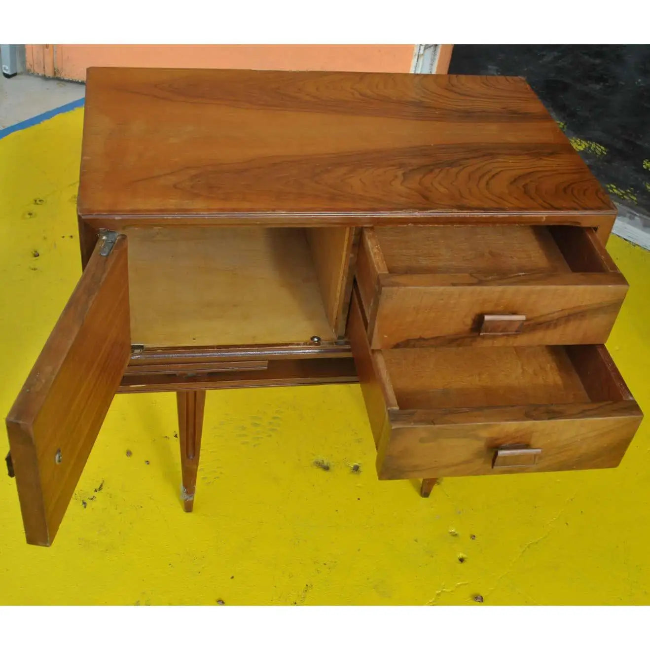 1 Vintage Midcentury Rosewood Side Table Nightstand