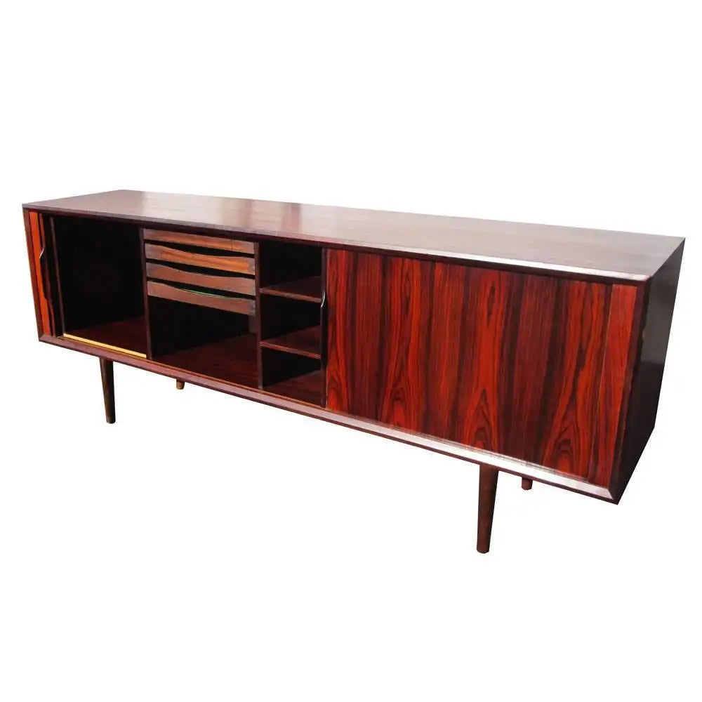 Vintage Mid Century Ib Kofod-Larsen Brazilian Rosewood Credenza for Faarup Mobelfabrik (MR14747)