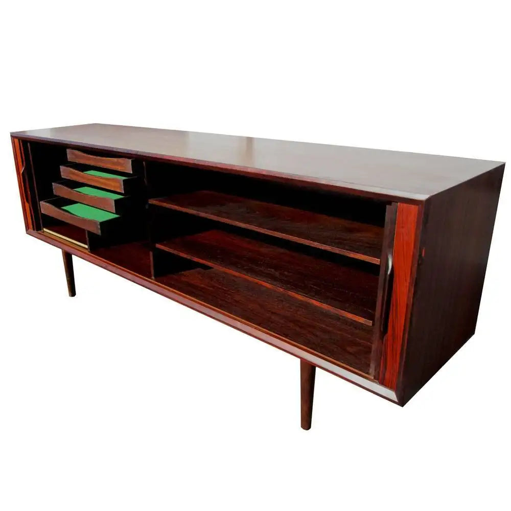 Vintage Mid Century Ib Kofod-Larsen Brazilian Rosewood Credenza for Faarup Mobelfabrik (MR14747)