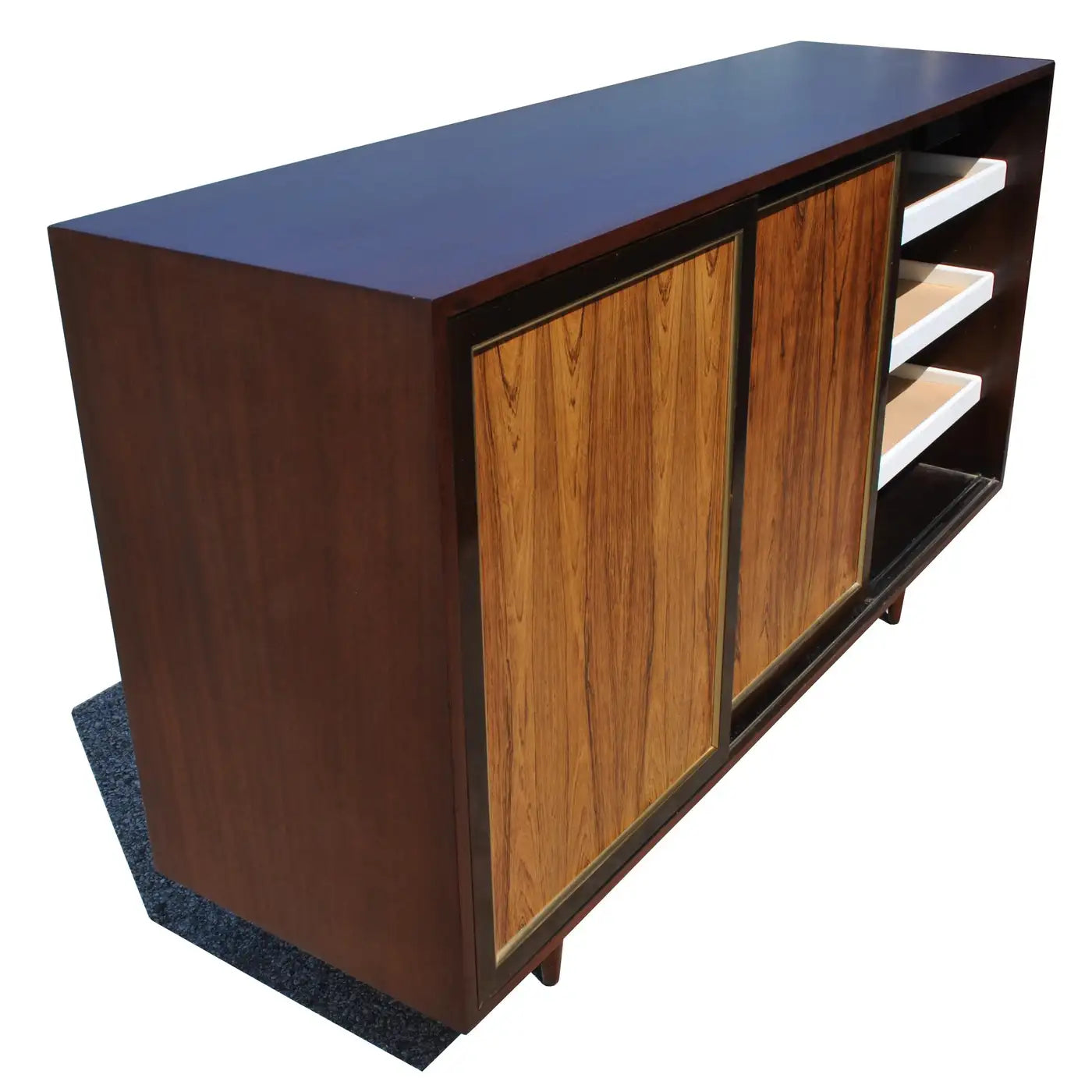 62″ Mahogany Rosewood Harvey Probber Credenza