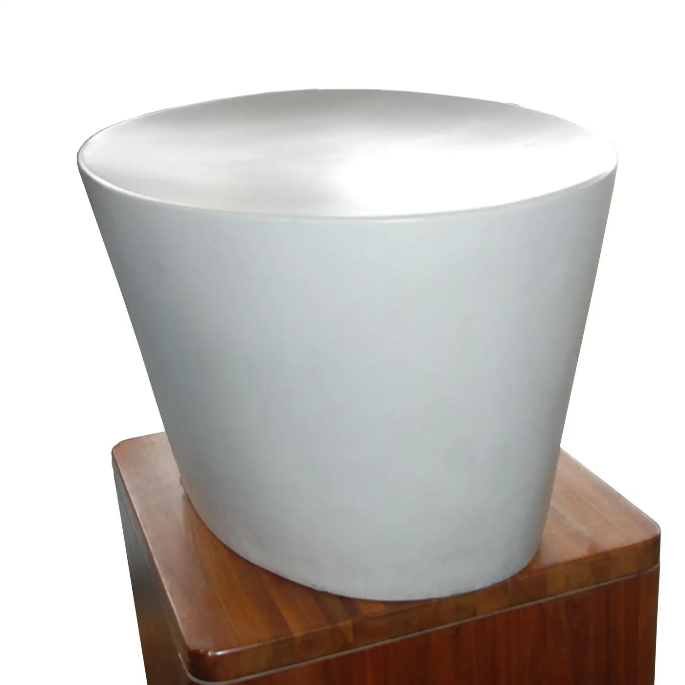 Maya Lin for Knoll White Stone Stool