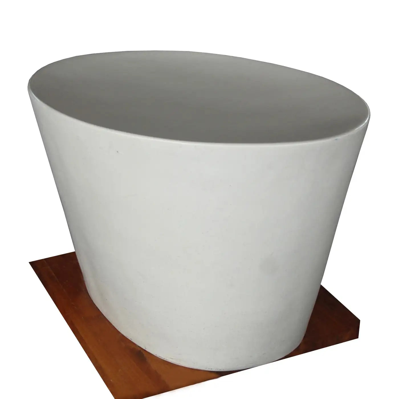 Maya Lin for Knoll White Stone Stool