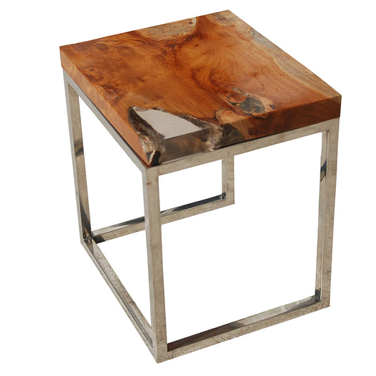 Epoxy Side Table