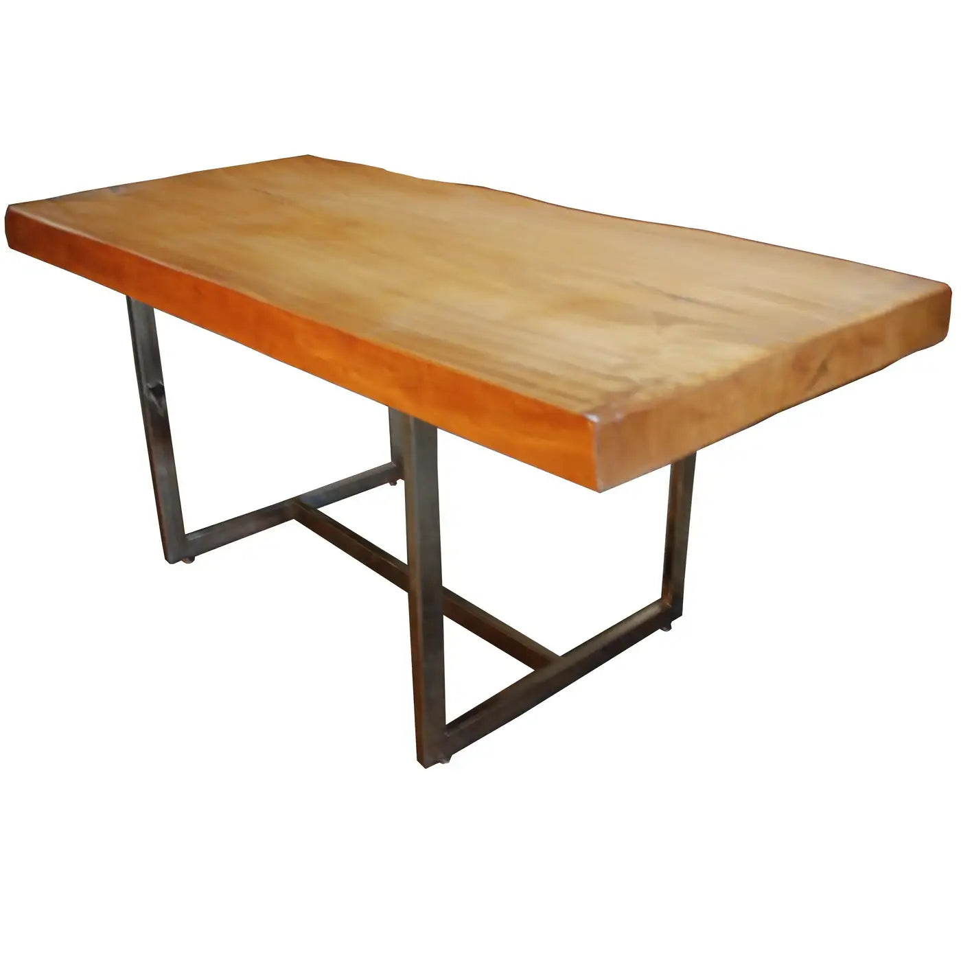 Dining Style Live Edge Table w/ 3.50″ Thickness wood top