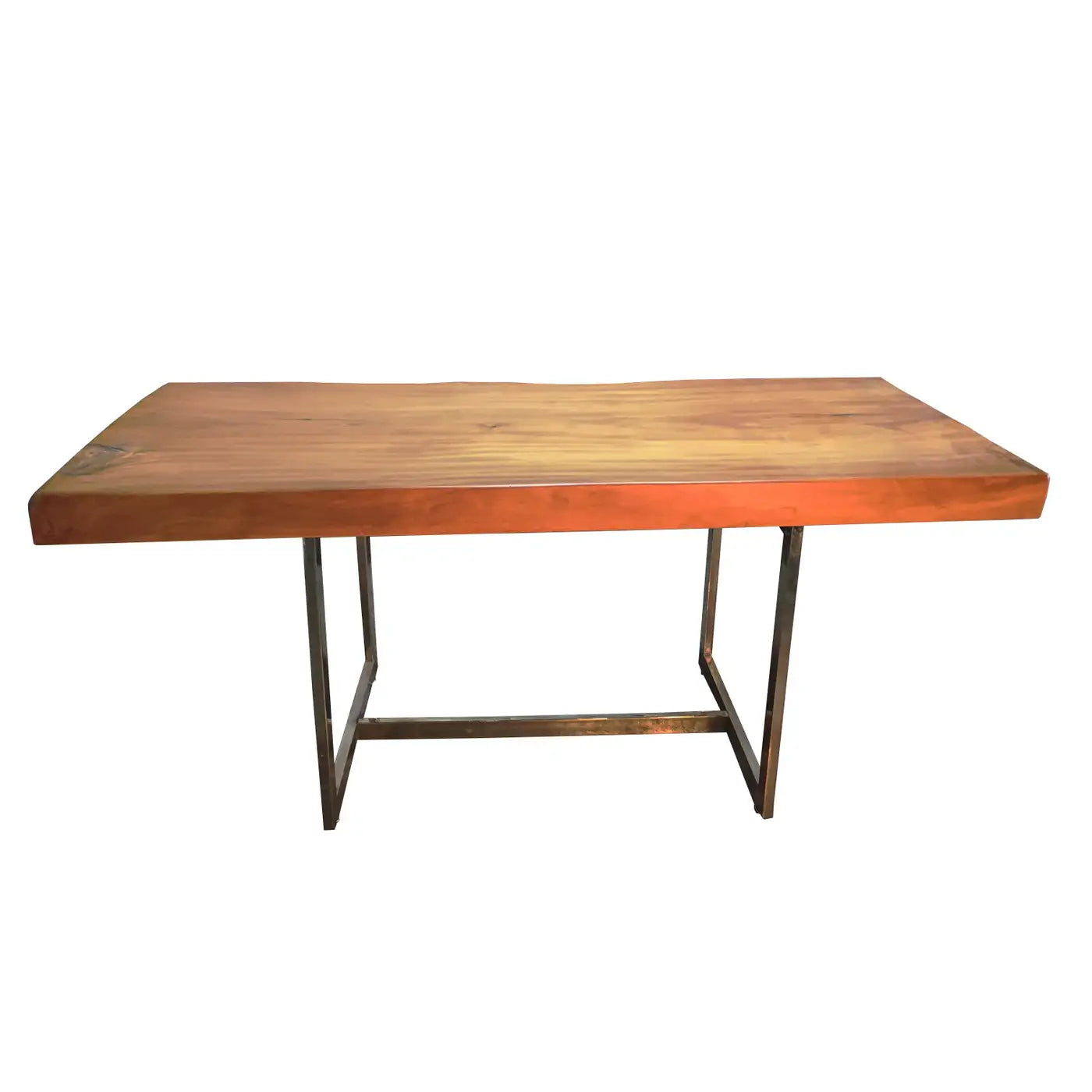 Dining Style Live Edge Table w/ 3.50″ Thickness wood top