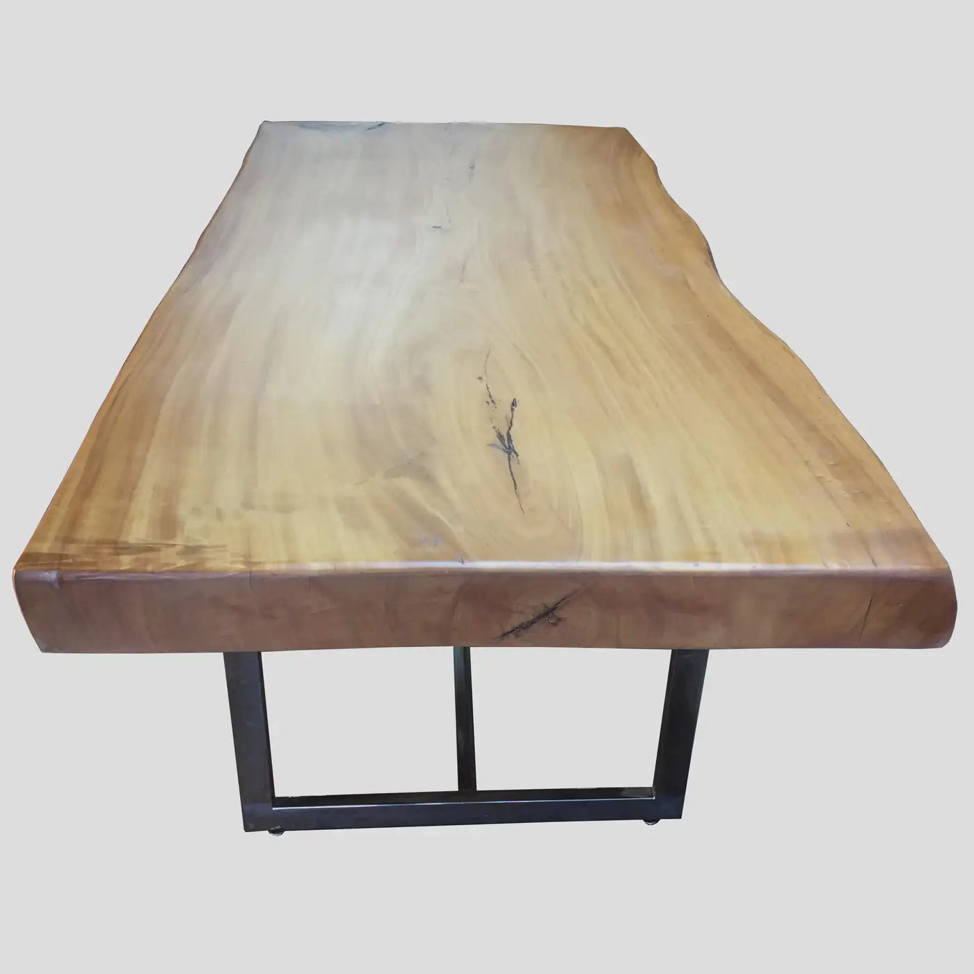 Dining Style Live Edge Table w/ 3.50″ Thickness wood top