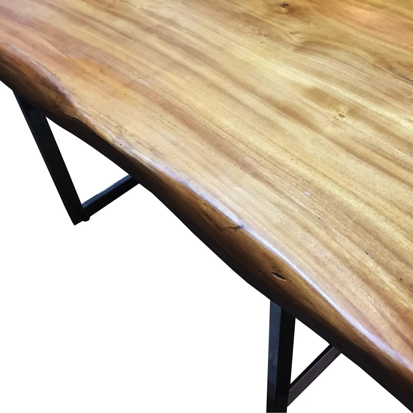 Dining Style Live Edge Table w/ 3.50″ Thickness wood top