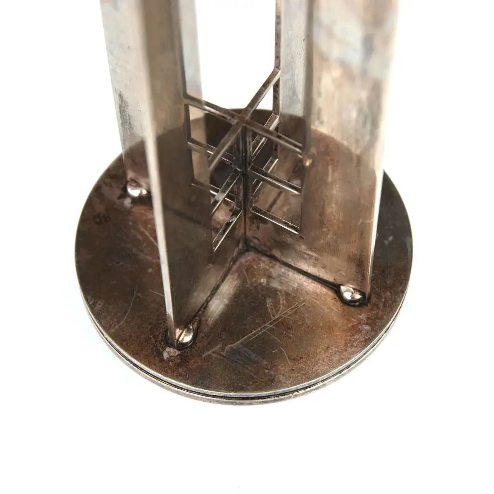 Silver Candleholder by Richard Meier for Swid Powell