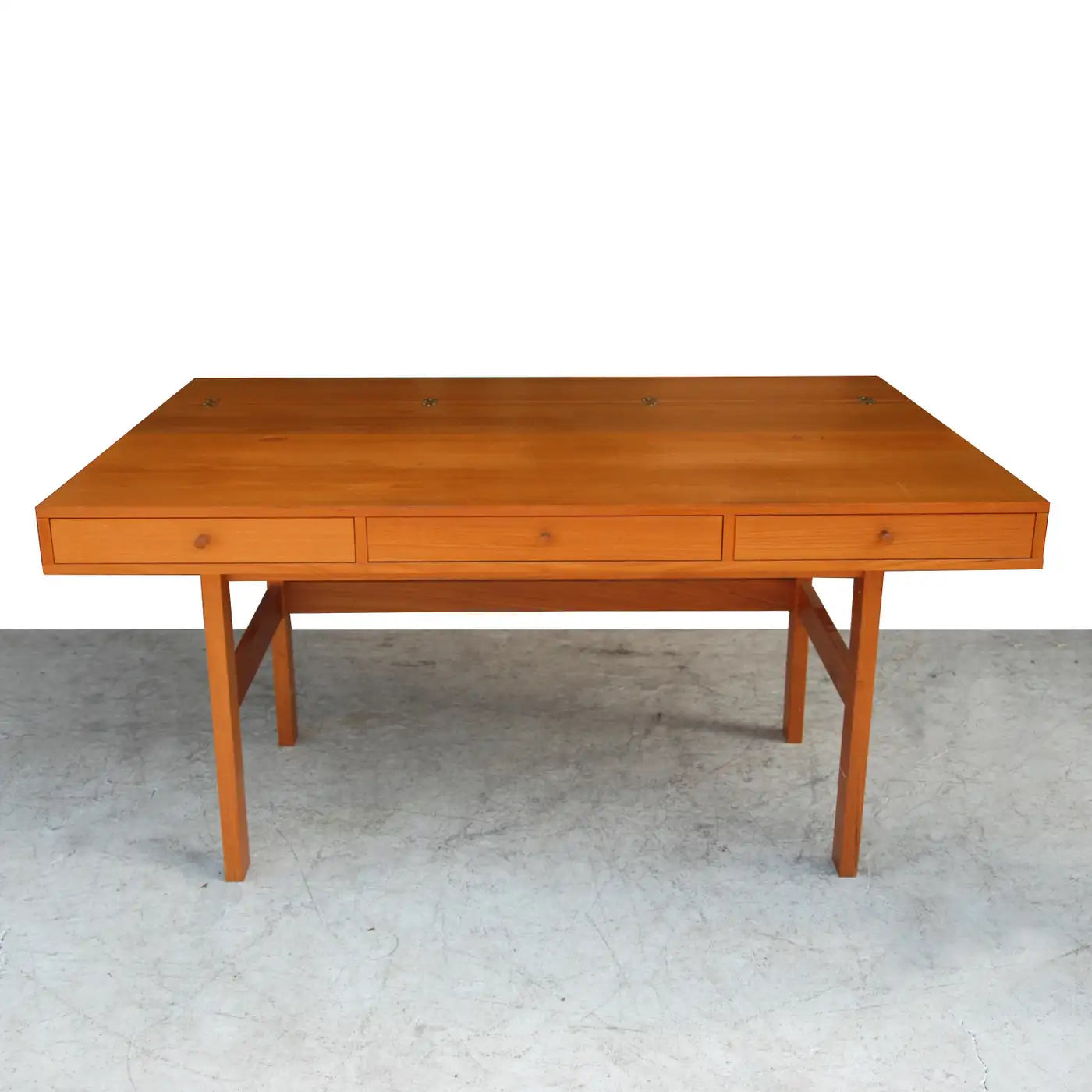 Peter Løvig Nielsen for Laurits M Larsen Scandinavian Modern Teak Desk