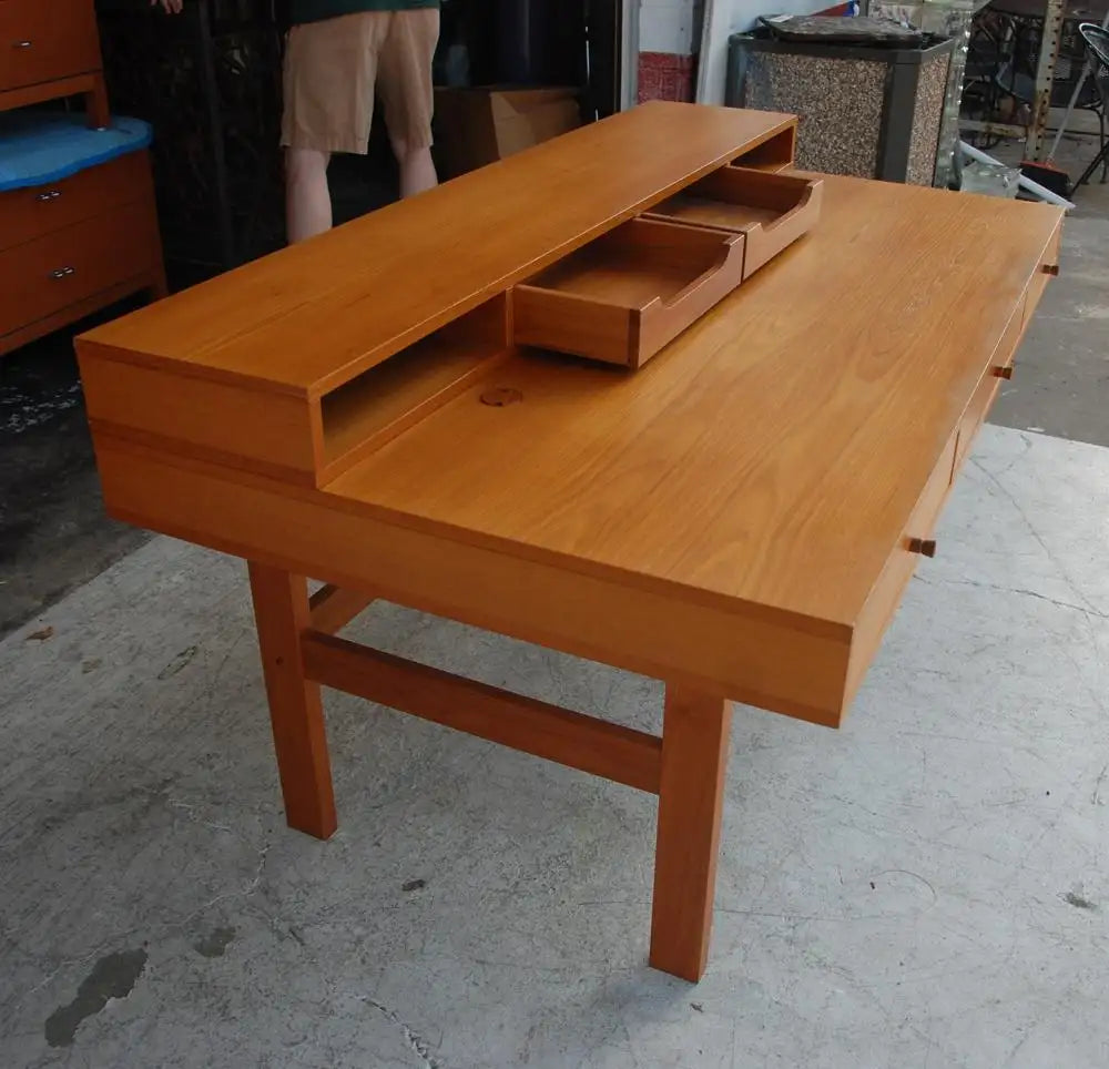 Peter Løvig Nielsen for Laurits M Larsen Scandinavian Modern Teak Desk