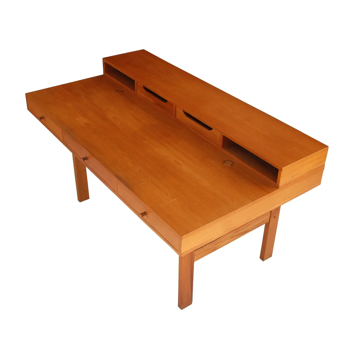 Peter Løvig Nielsen for Laurits M Larsen Scandinavian Modern Teak Desk