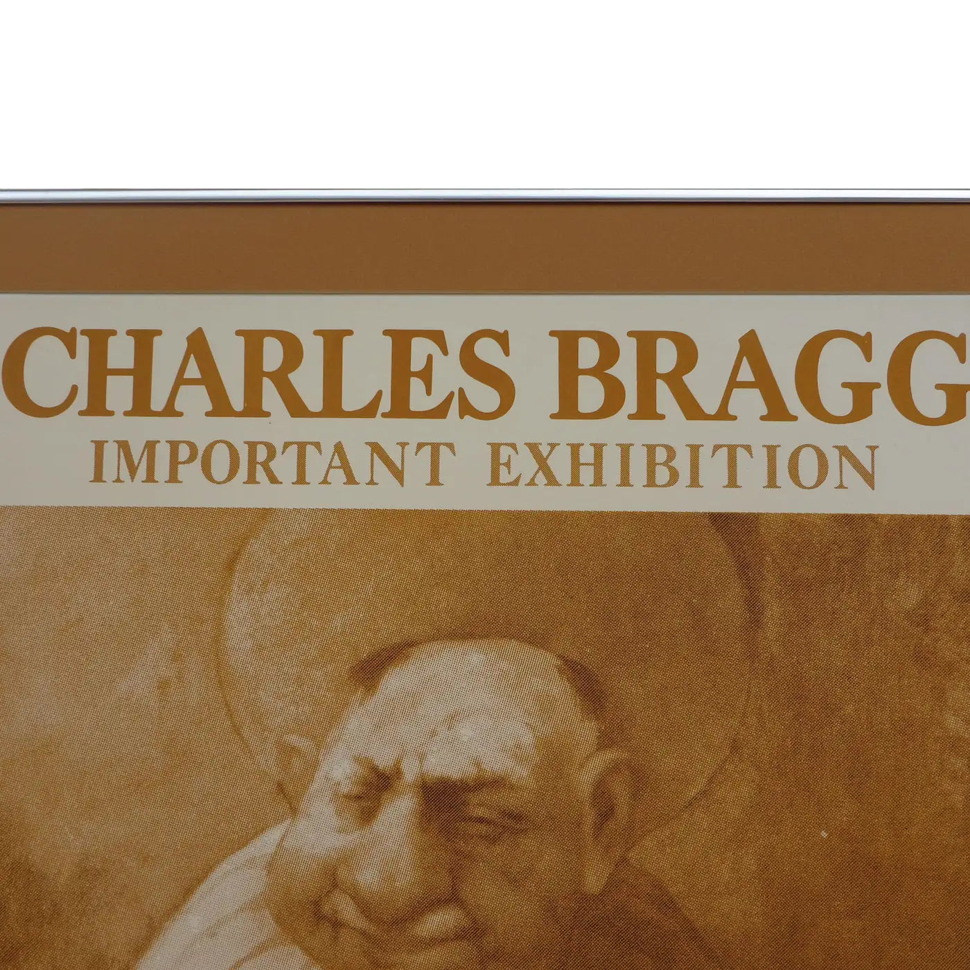 Signed 1974 Charles Bragg New Orleans "Important Exhibition" Poster