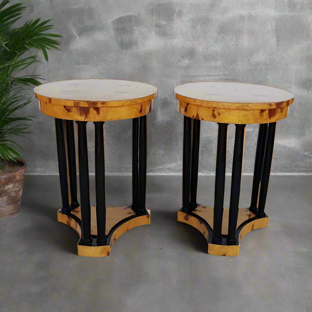 Pair of Art Deco Pedestal / Plant Stands (MS10054)