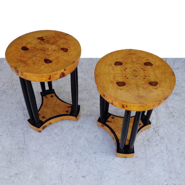 Pair of Art Deco Pedestal / Plant Stands (MS10054)